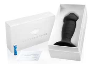 Butplug Deluxe Silikon Penis Vibrator